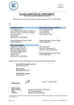 Déclaration de confirmité UE pour Dia-Body Pouch E