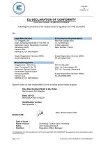 Déclaration de conformité UE pour Dia-Band Night And Day Enfants