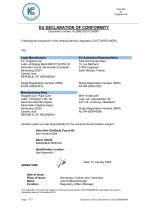 Déclaration de conformité UE pour Dia-Body Pouch Basic