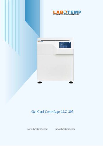 Gel Card Centrifuge LLC-203