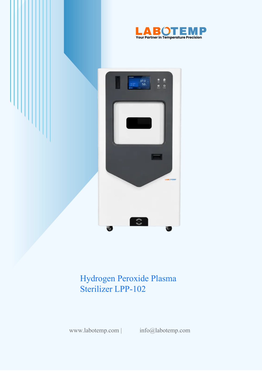 Hydrogen Peroxide Plasma Sterilizer LPP-102 - Labotemp Systems