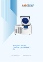 Refrigerated Benchtop Centrifuge – High Speed LRC-205