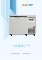 Ultra Low Temperature (ULT) Freezer -86°C ULF-12