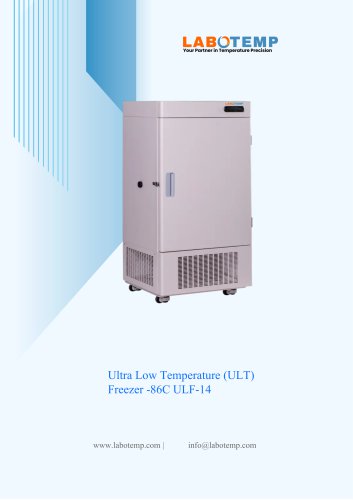Ultra Low Temperature (ULT) Freezer -86&deg;C ULF-14