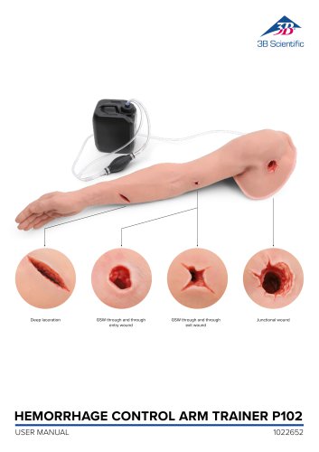 Product Manual - Hemorrhage Control Arm Trainer P102 - P102 [1022652]