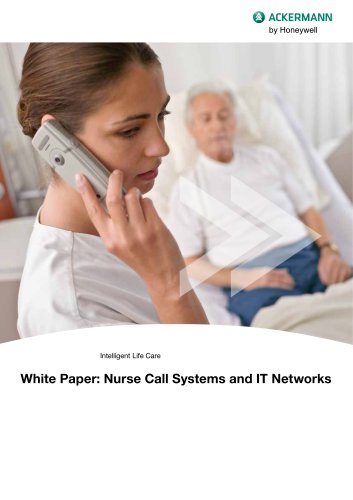 White Paper: Nurse Call Systems and IT Networks