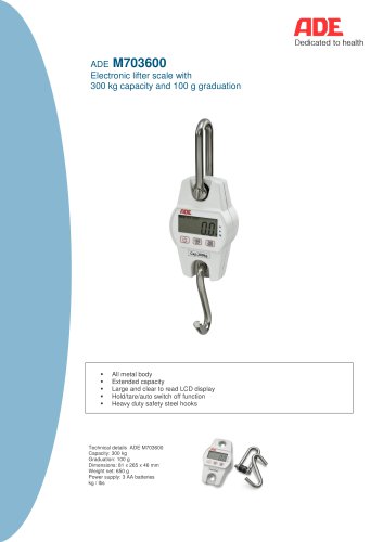 Electronic Lifter Scale M703600