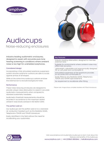 Audiocups