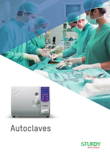 Sturdy autoclave series