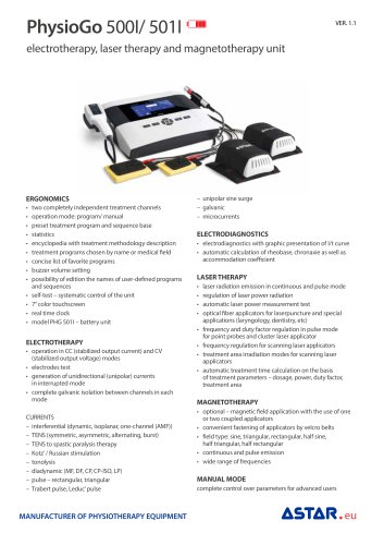 PhysioGo 500I/501I