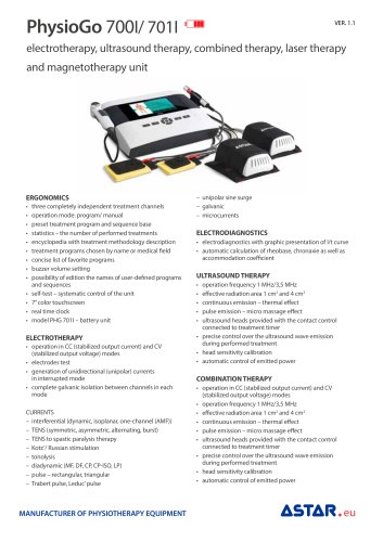 PhysioGo 700I/701I