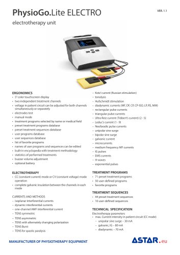 PhysioGo.Lite ELECTRO