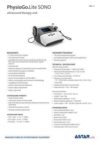 PhysioGo.Lite SONO