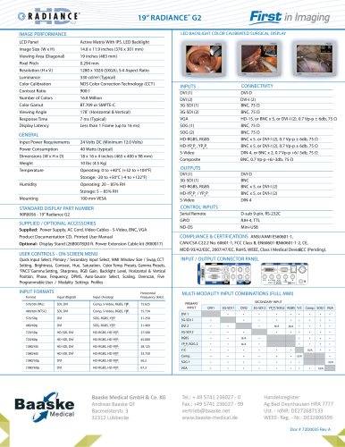 NDS Radiance G2 19" 90R0056