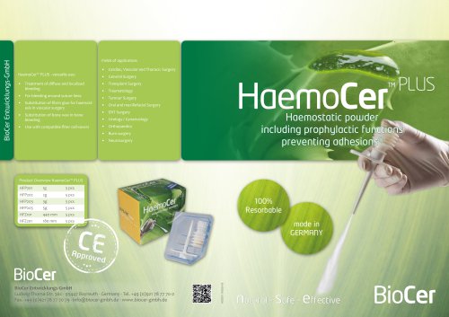 HaemoCer™ Plus