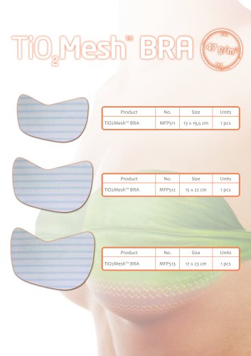 TiO2Mesh™ BRA/ light Product Overview