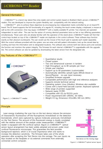 i-CHROMADUO Reader