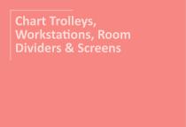 Chart Trolleys, Workstations, Room Dividers & Screens 2025