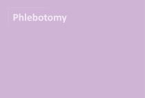Phlebotomy 2025
