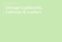 Storage Cupboards, Cabinets & Lockers 2025