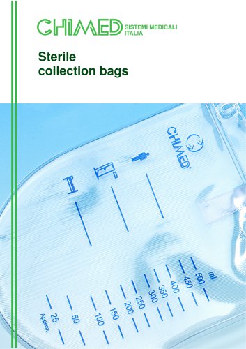 Sterile collection bags