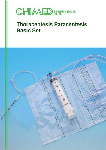 Thora Paracentisis Basic Set