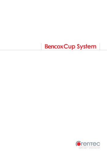 Bencox Cup System