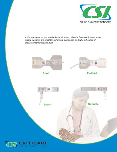 CSI Adhesive SpO2 Sensors