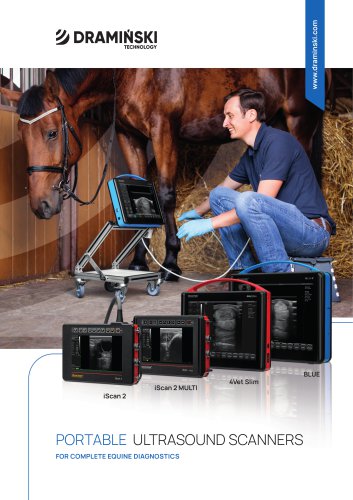 Portable ultrasound scanners for equine diagnostics