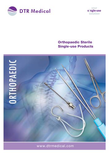 Orthopaedic Sterile Single-use Products