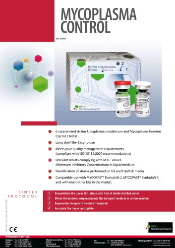 Mycoplasma Control Brochure