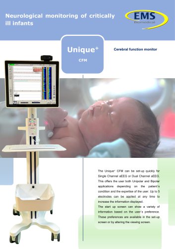 Unique+ CFM cerebral function monitor