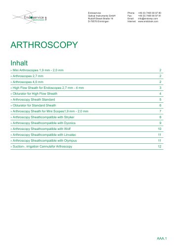 Arthroscopy