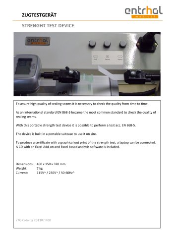 Strength Test Device