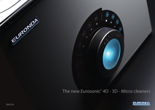 The new Eurosonic® 4D - 3D - Micro cleaners