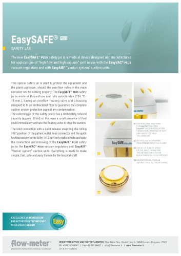 EasySAFE® PLUS - safety jar