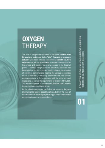 Medical Line - Abstract Oxygen Therapy