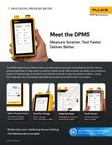 DPM5 Digital Pressure Meter flyer