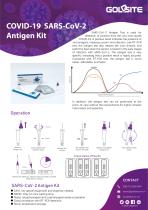 COVID-19 SARS-CoV-2 Antigen Kit Brochure