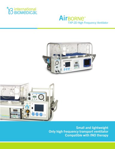 AirBorn TXP-2D High Frequency Ventilator