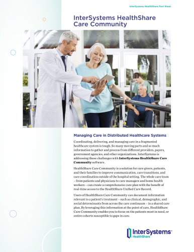 HealthShare® Care Community