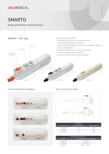 SMARTO Disposable Battery Powered Driver