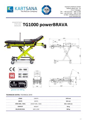 powerBRAVA TG1000