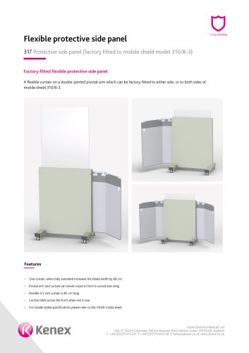Flexible protective side panel