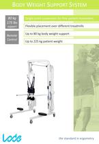 Brochure Body Weight Support System 