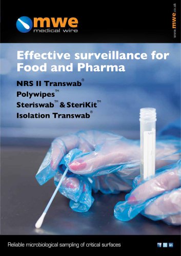 Effective surveillance for Food and Pharma