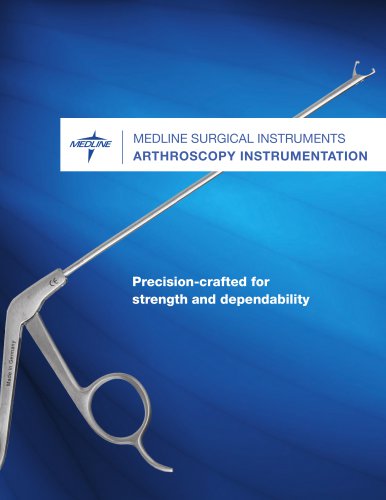 Arthroscopic instruments brochure