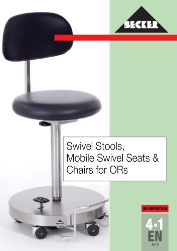 Swivel Stools, Mobile Swivel Seats & Chairs for ORs