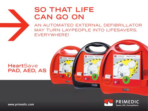 HeartSave AED PAD AS First Aid