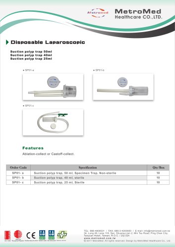 Suction polyp trap